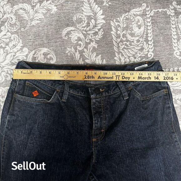 Wrangler Women's Flame Resistant Denim Jeans Blue Size 13x34 Juniors Fit. - Picture 4 of 10